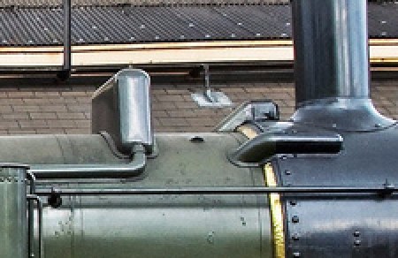 topfeed casing and lubricator and blower covers on the GWR 48xx