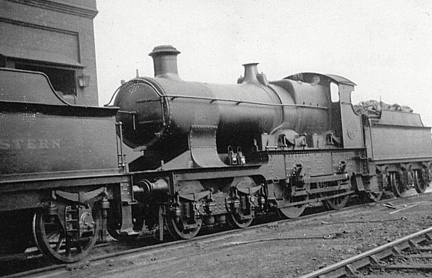 GWR Atbara class 4137 'Wolseley', at Oxley shed, 25 February 1927