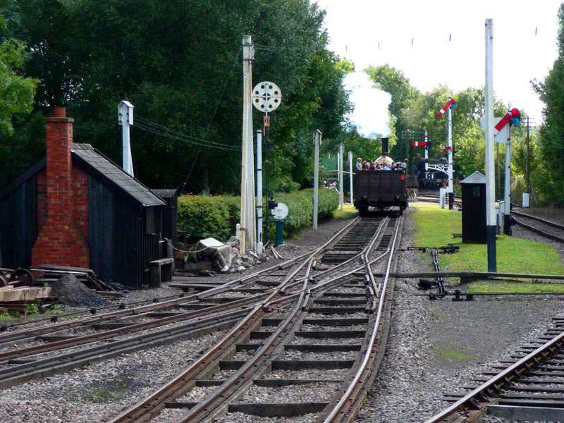 Broad Gauge and mixed gauge pointwork at Didcot Railway Centre
