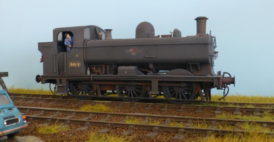 Pannier 4614, from a Minerva model, weathered by James Harrison