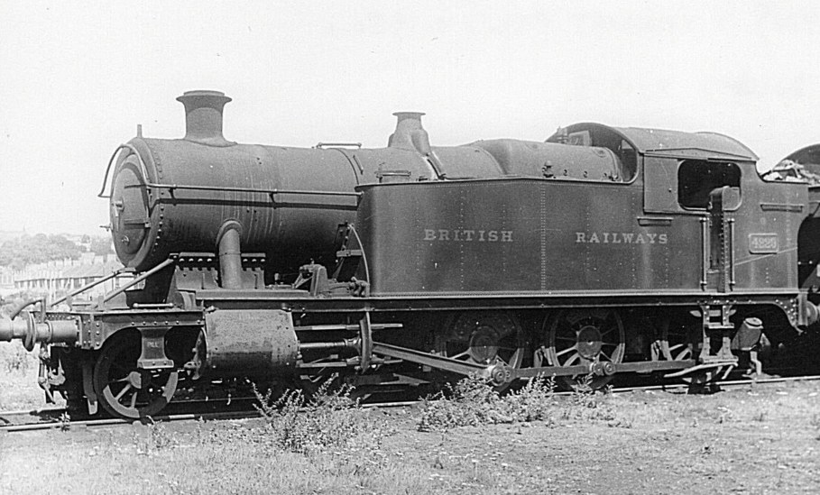GWR 4229 at Newport Pill in 1950