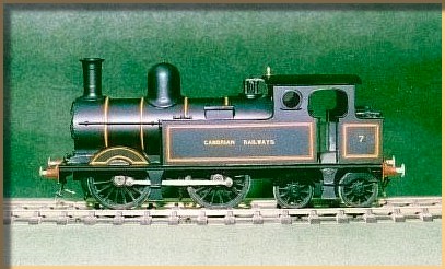Cambrian Railways 7mm Naysmith Wilson 0-4-4T, from a Redcraft kit