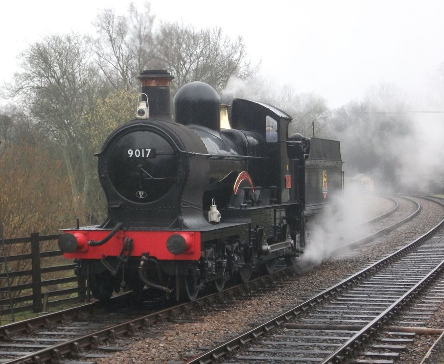 Dukedog 9017 at the Bluebell Railway in 2011