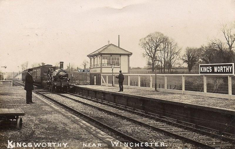King's Worthy station