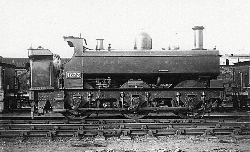 GWR 1661 class 1673