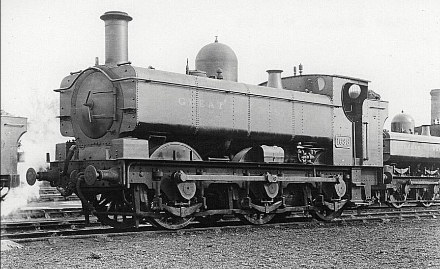 GWR 1661 class 1688 at Oxford, 9 April 1927