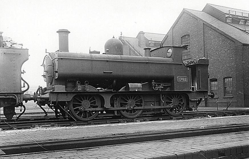 GWR 1742 at Tyseley on 13 October 1935