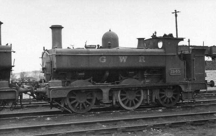 GWR pannier 1949 at Oxford