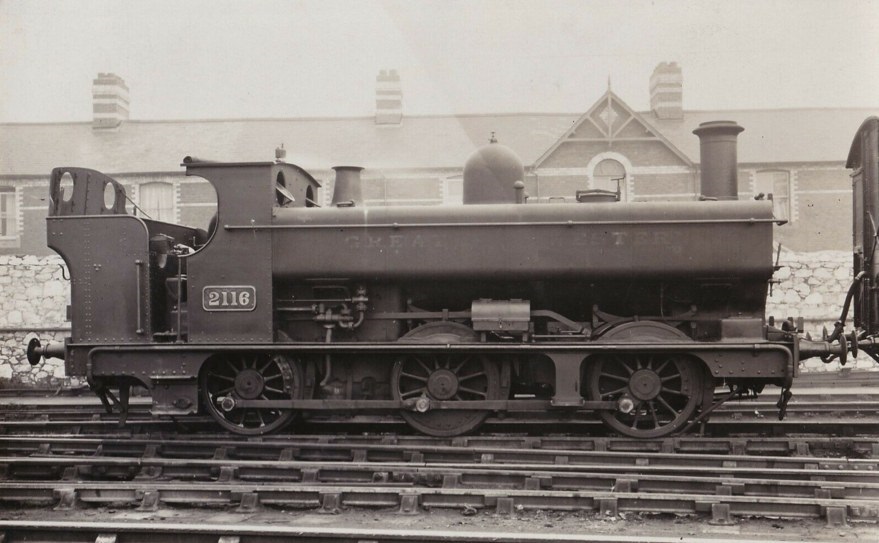 GWR 2116 0-6-0PT with rear weatherboard