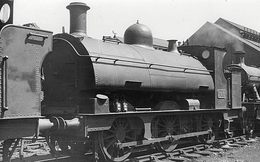 GWR saddle tank 766 of the 645 class