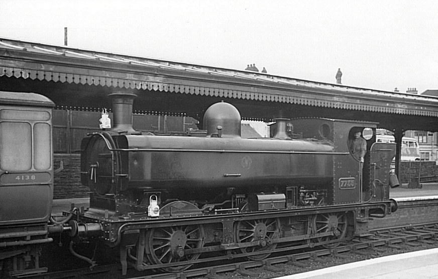 GWR 7755 at Llanelly c 1938