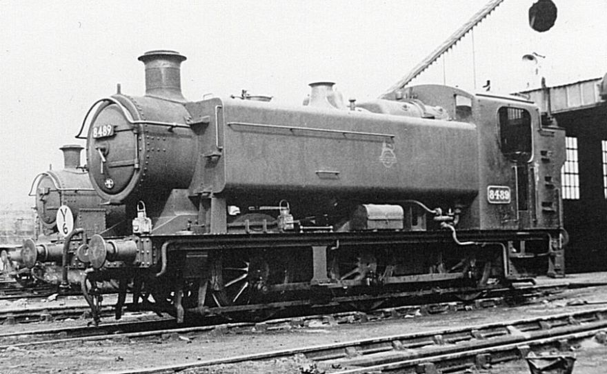 8489 at Radyr, 30 May 1954