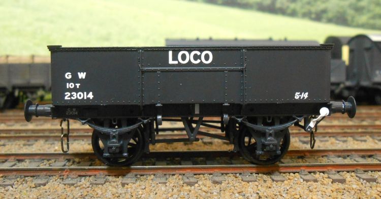 Rapido 4mm GWR Loco Coal wagon diagram N19
