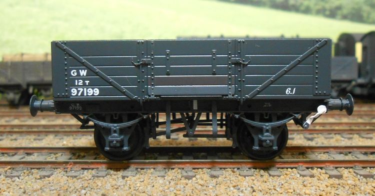 Rapido 4mm GWR Open wagon diagram O18