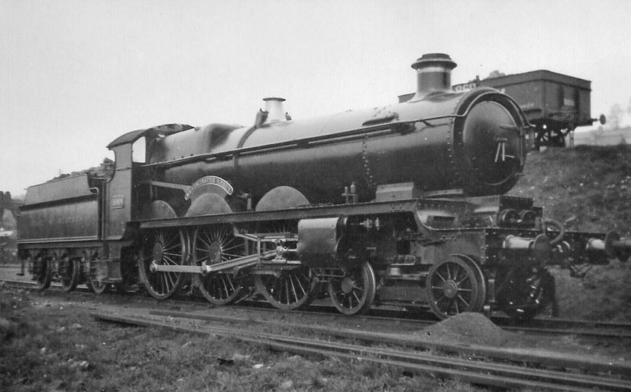 GWR Star 4069 at Laira, 1926
