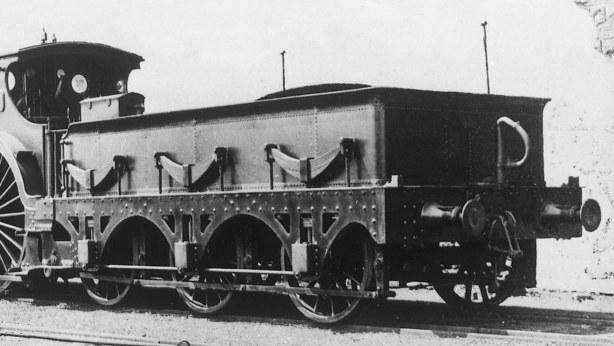 GWR Broad gauge tender of loco 14