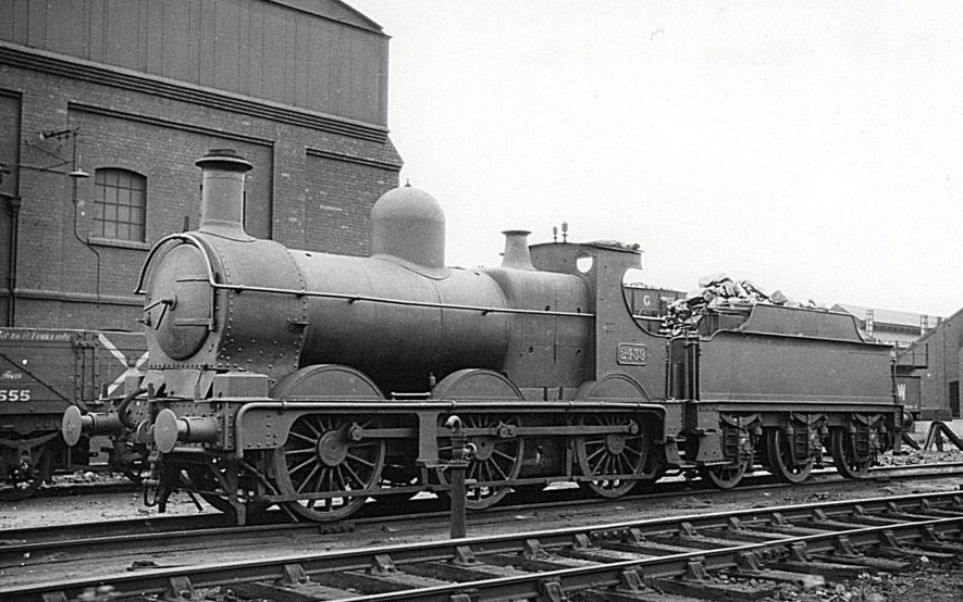 GWR Dean Goods 2439 at Tyseley, 15 July 1934