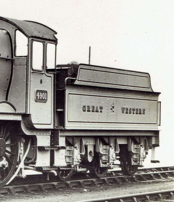 tender of GWR Hall 4901
