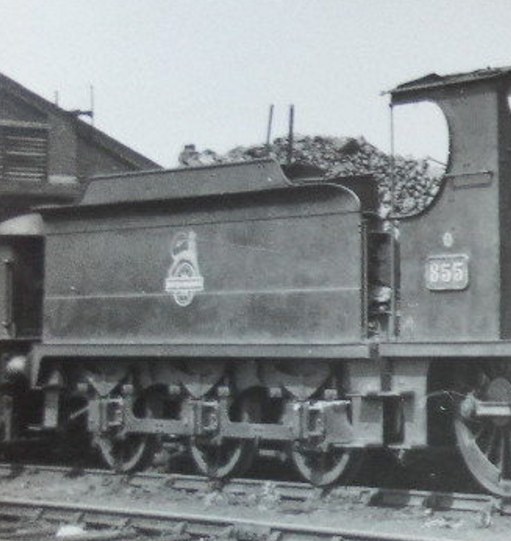 tender of ex-Cambrian 0-6-0 loco 855